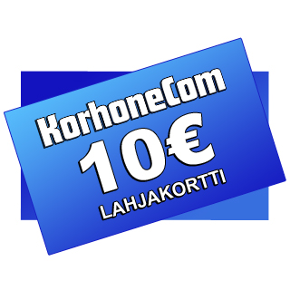 Pelaa ja voita 10€ KorhoneCom -lahjakortti | VoitaPalkintoja.net