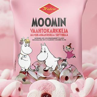 Halva Moomin vaahtokarkkeja | Halva makeiset Halva Moomin vaahtokarkkeja | Halva makeiset