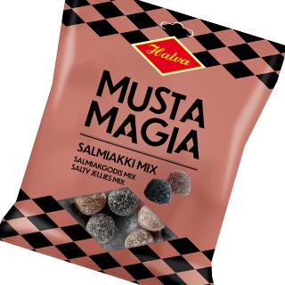 Halva Musta Magia Salmiakki | Halva makeiset Halva Musta Magia Salmiakki | Halva makeiset
